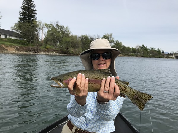 Eloise with a beautiful fish!