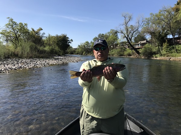 George with his largest of the day