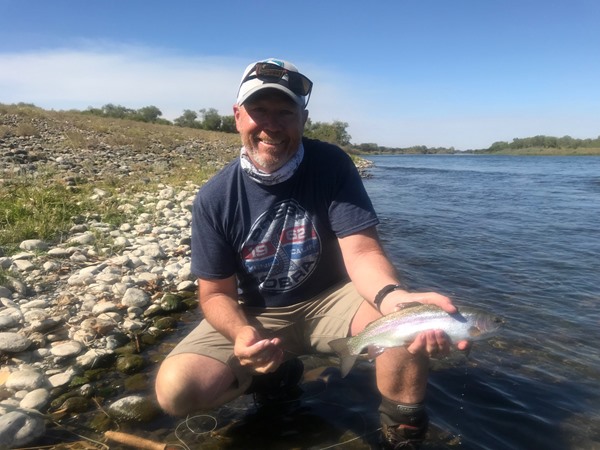 Dan caught this one on a dry fly