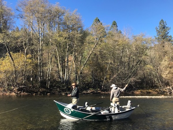 A beautiful fall day on the Trinity River