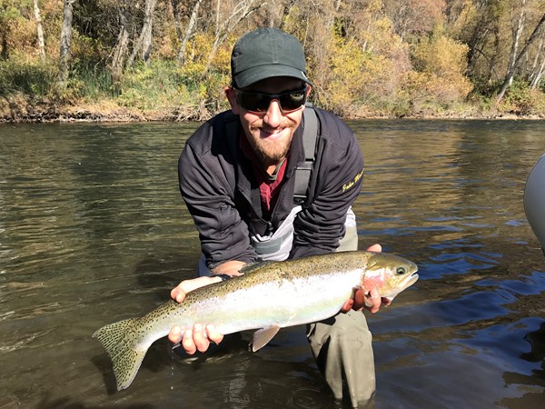 John with a nice hatchery hen