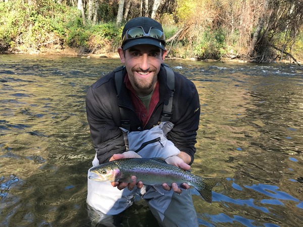 John with a small wild adult