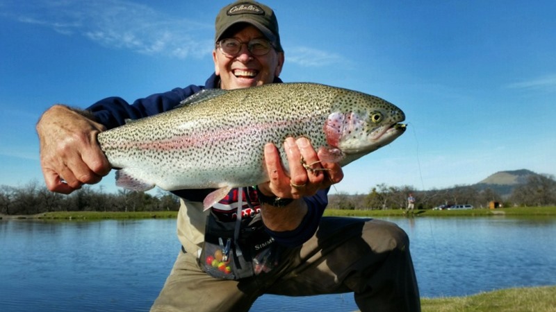 Dennis with a typical Eagle Canyon trout