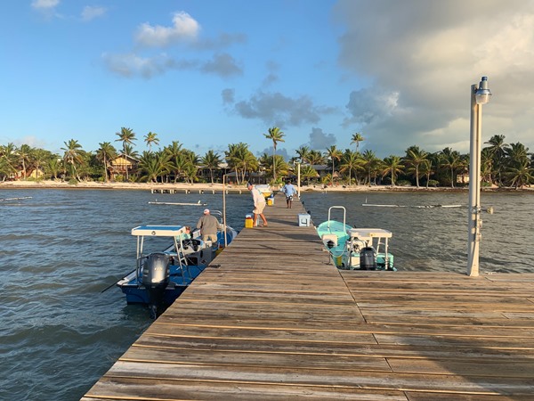 The dock at El Pescador