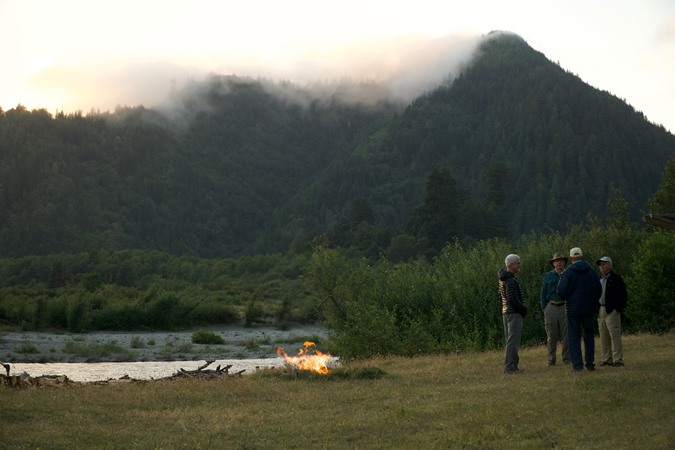 Apres fishing at Spey Camp is legendary. Meet new fishing buddies!