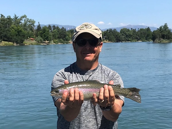 Steve with a nice one