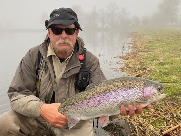 Dave with a big rainbow