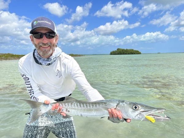 Barracudas are a blast on the fly!