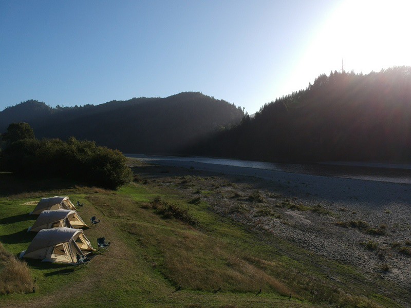 Amazing views, sunsets, and star gazing from camp