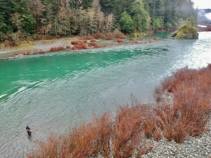 Great aerial shot by Dax Messett. Big mean and green,