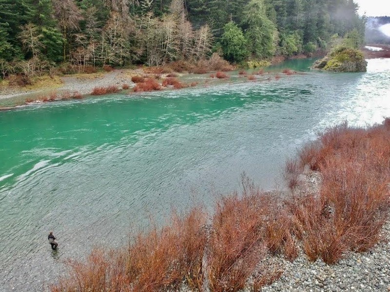 Great aerial shot by Dax Messett. Big mean and green, 