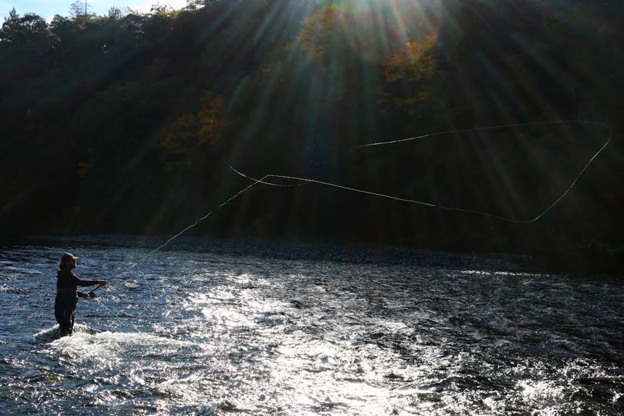 Fall fishing at it's finest. 