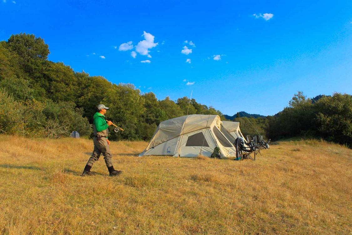 Dax Messett on the scene at Spey Camp 2017