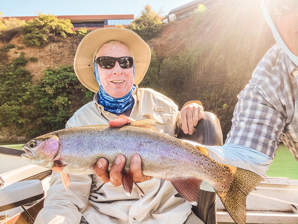 We need to get some shades for that fish! 