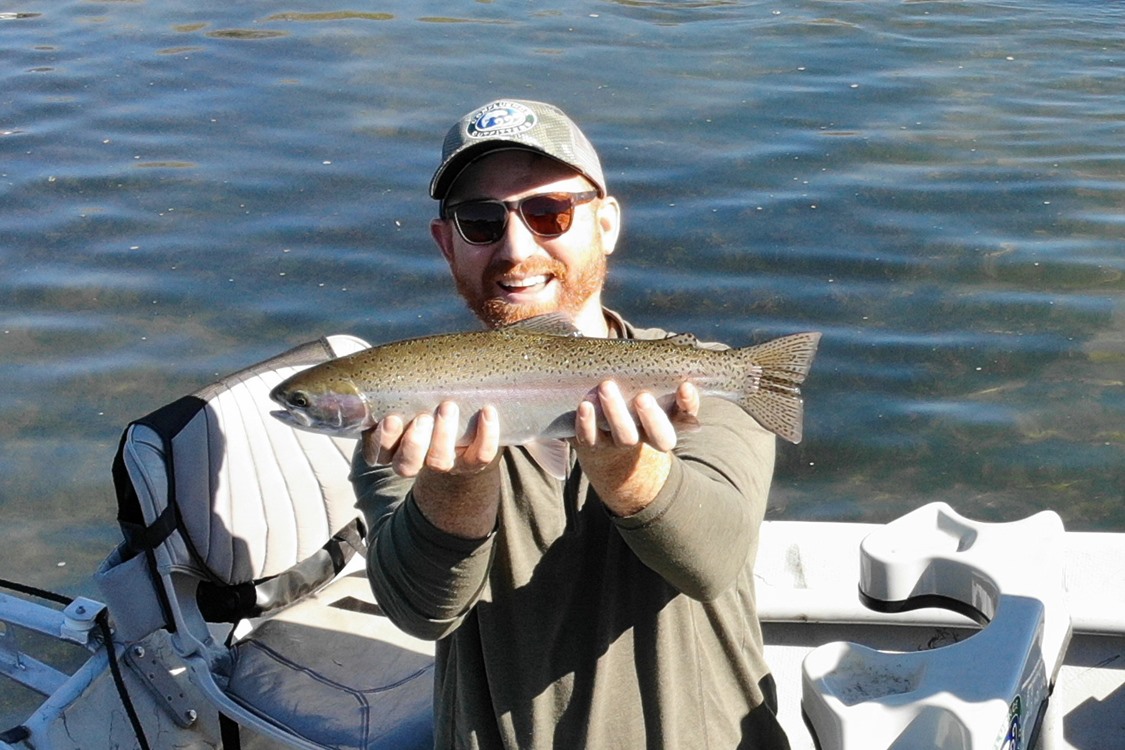 Mike with a great fish