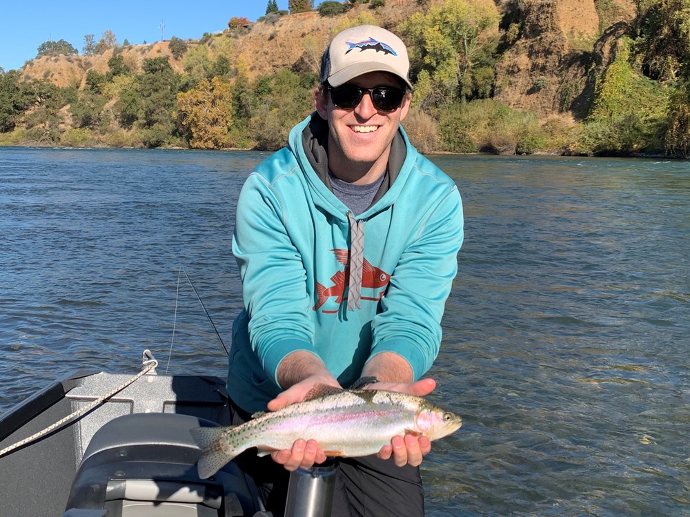 Julian with a nice fish