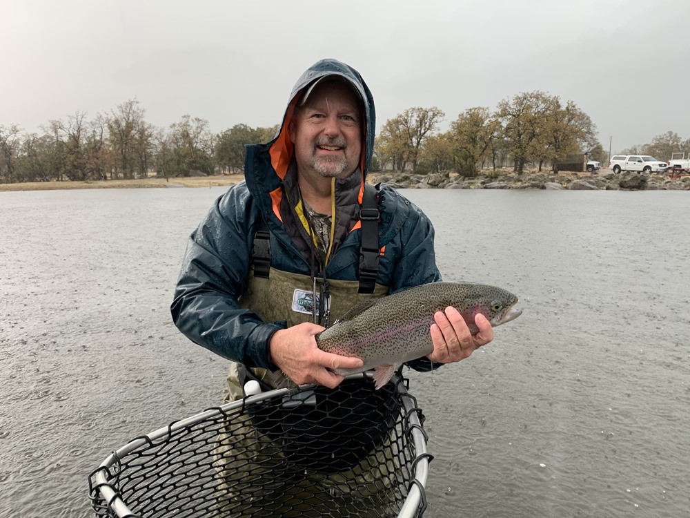 Jeff with a nice trout