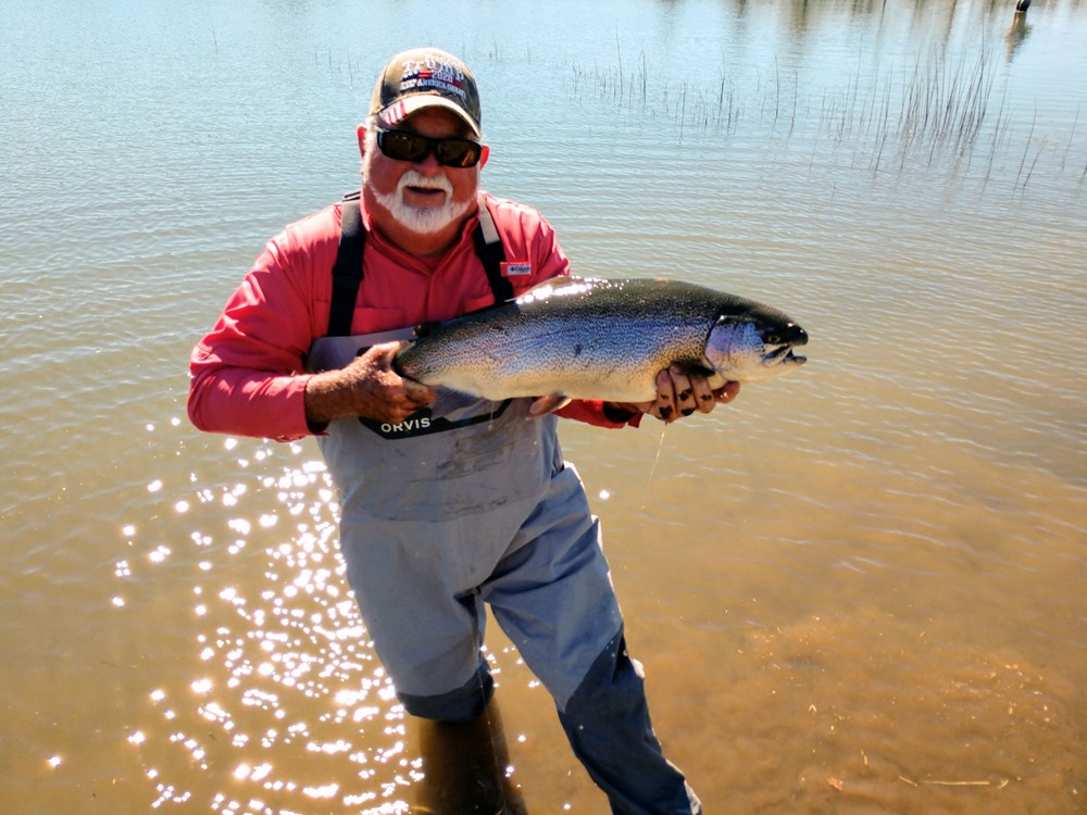 John with one of many big fish