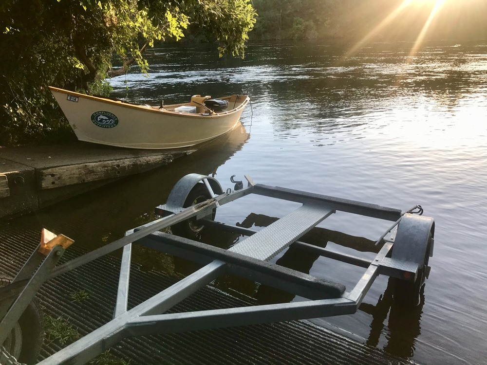 Early morning launch