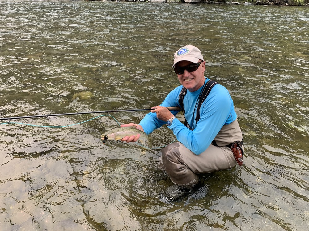 Brian Kohlman with a hard-fighting half-pounder