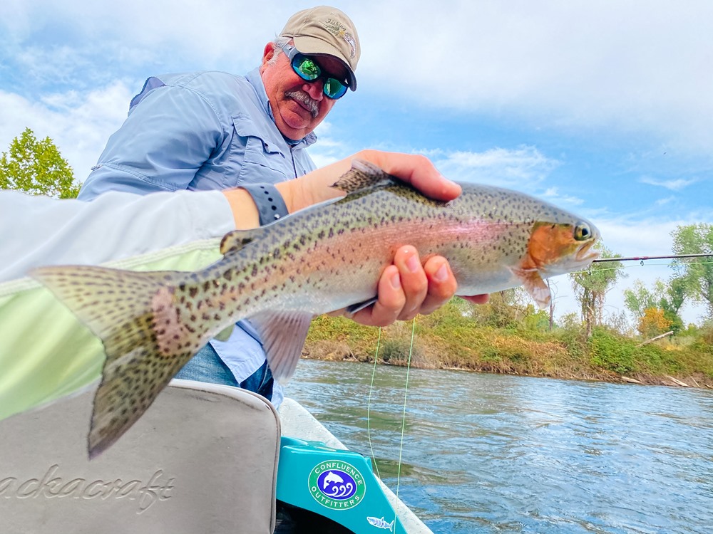 One of many trout caught today.