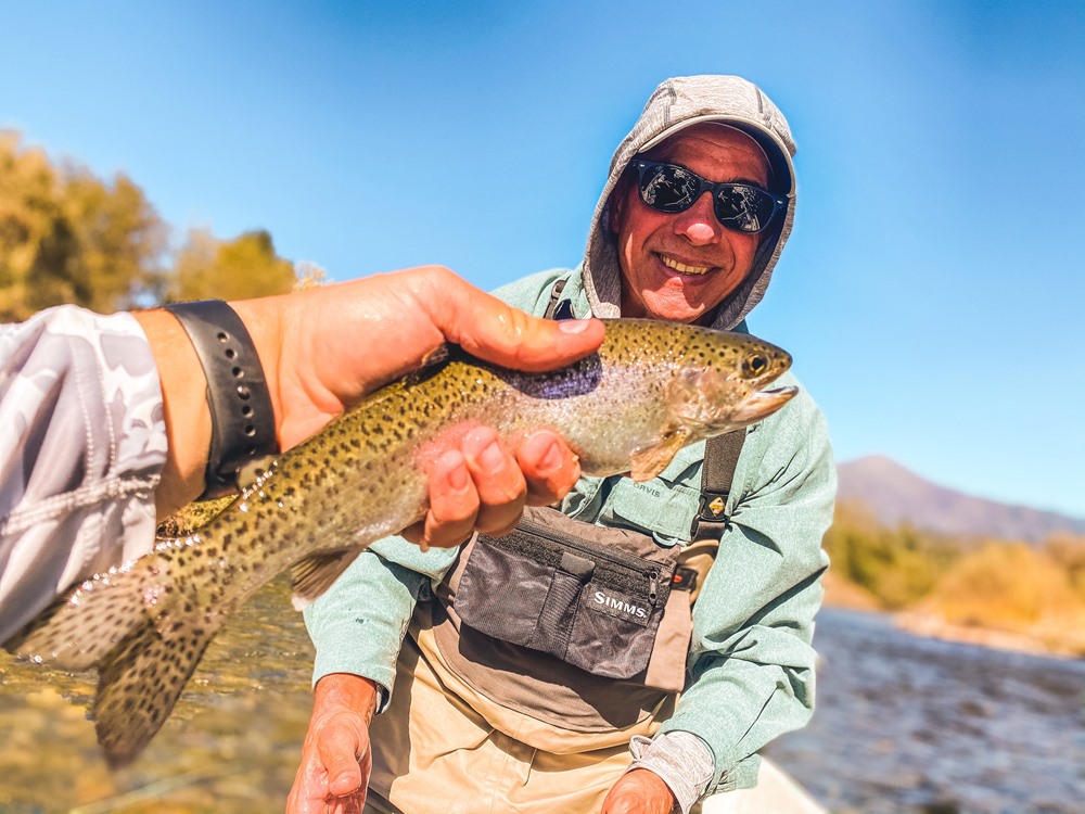 Steve did really well for his first Steelhead trip!