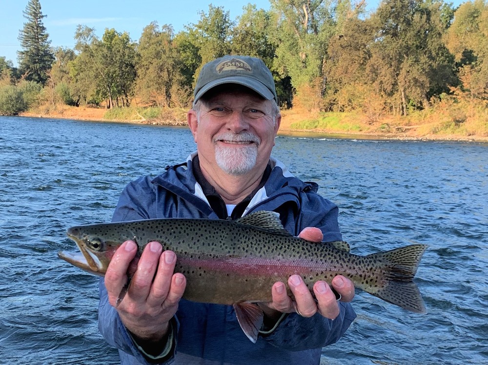 Doug with the first big one of the day