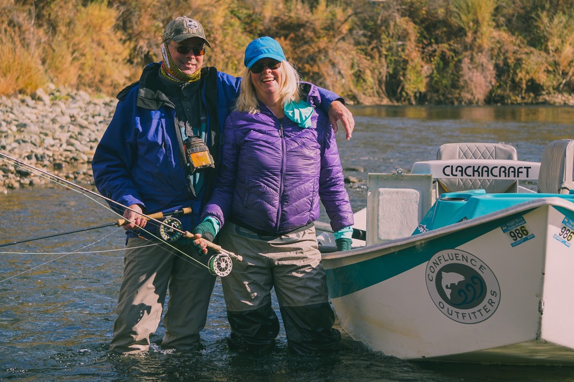 Married couples who fish together, stay together?