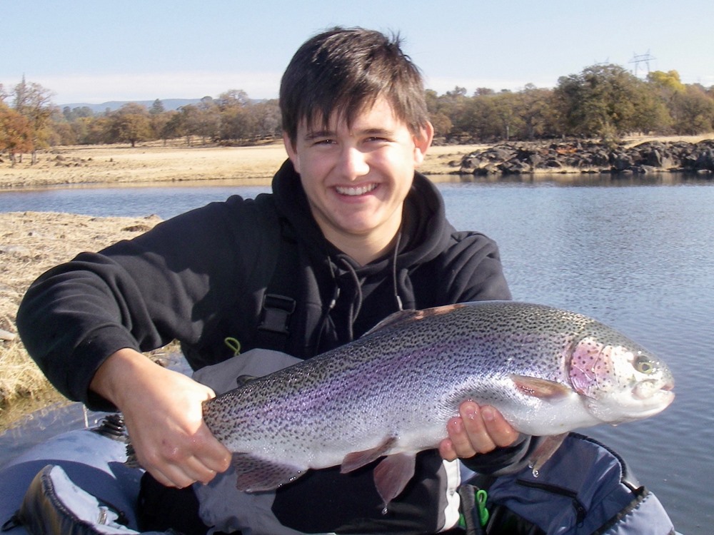 Will's first day of trout fishing