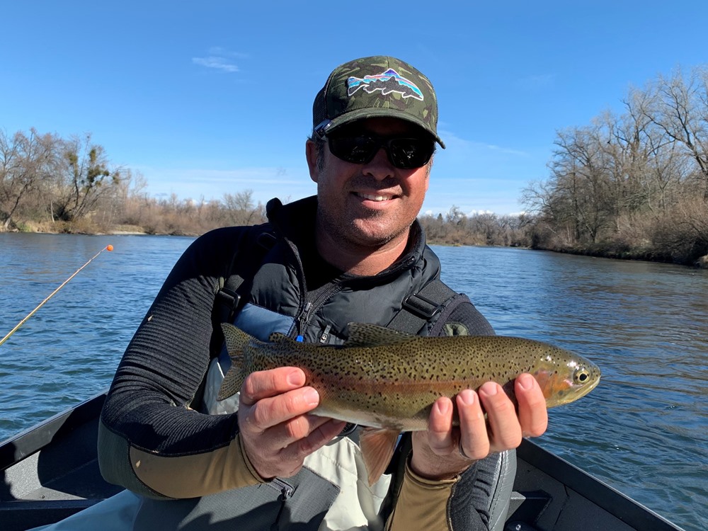 Geoff with another nice fish