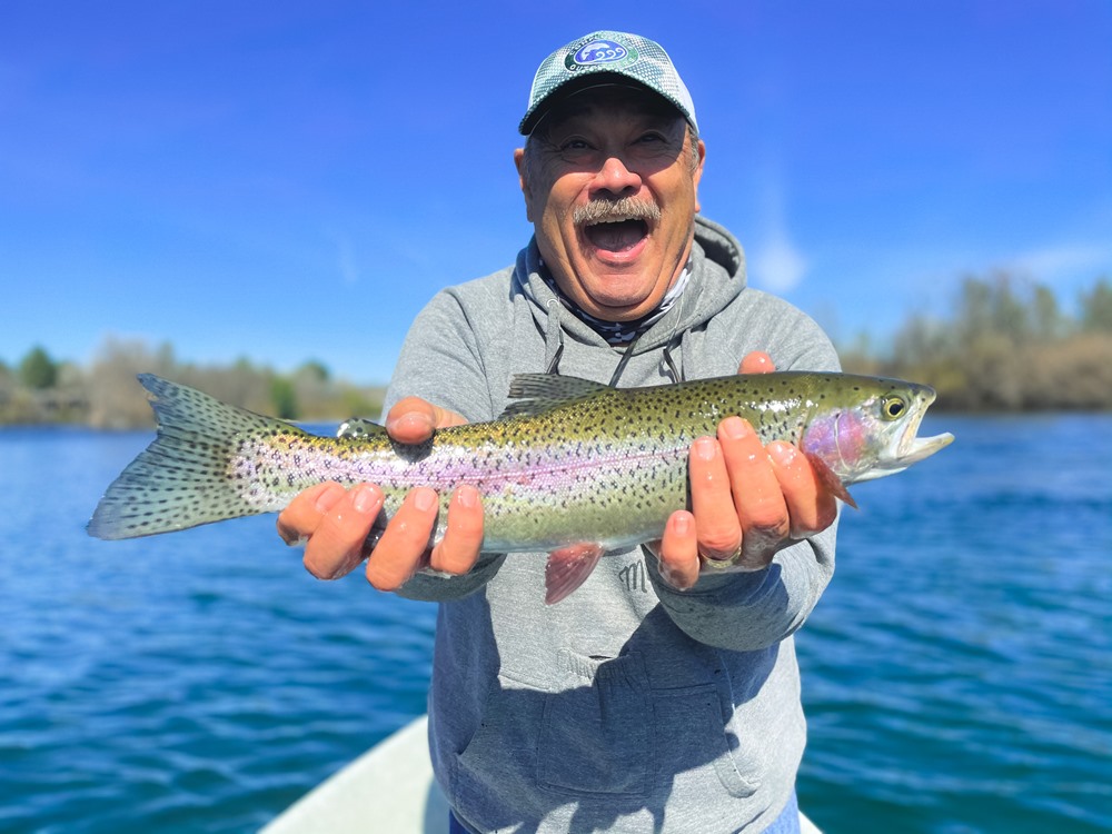 Tommy is all smiles!