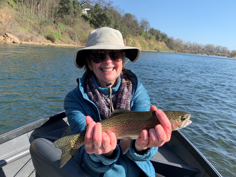 Lee with another great fish