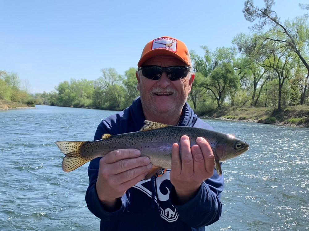 Steve with a very nice fish