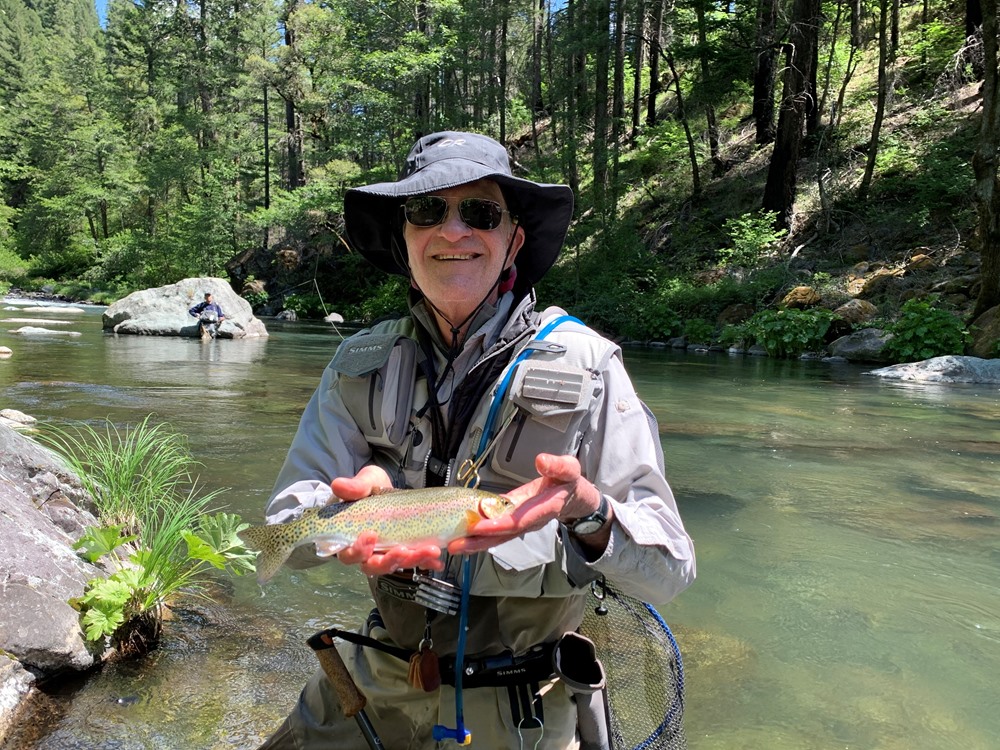 Larry with a nice McCloud rainbow