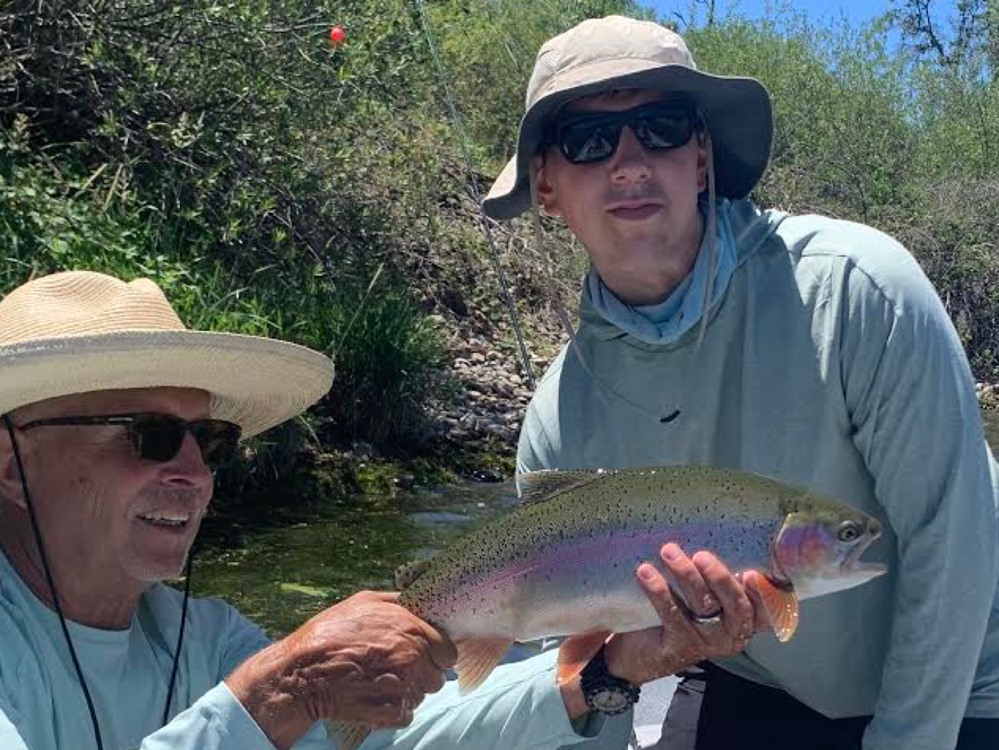 Aaron and his Trout Pig