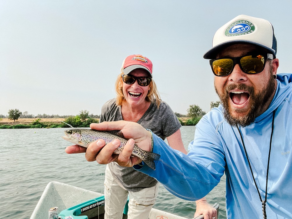 Guides like to drop in on photos of big fish; I like to drop in on photos of small ones!