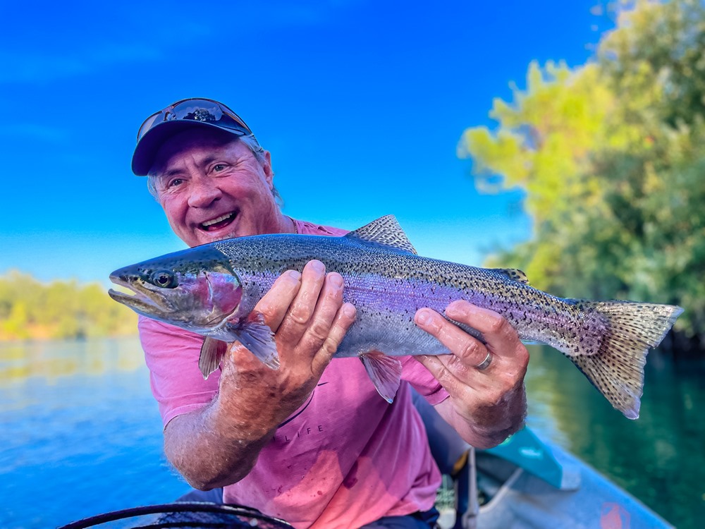 22.5 inches of steelhead love!