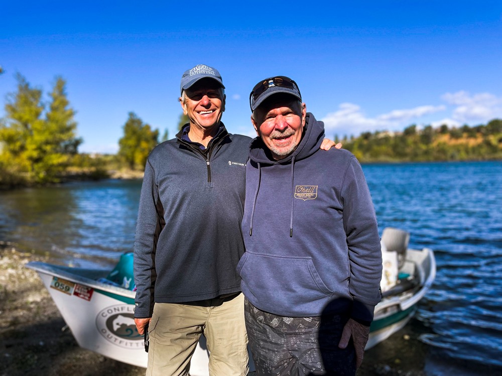 Brothers that fish together remain friends forever!