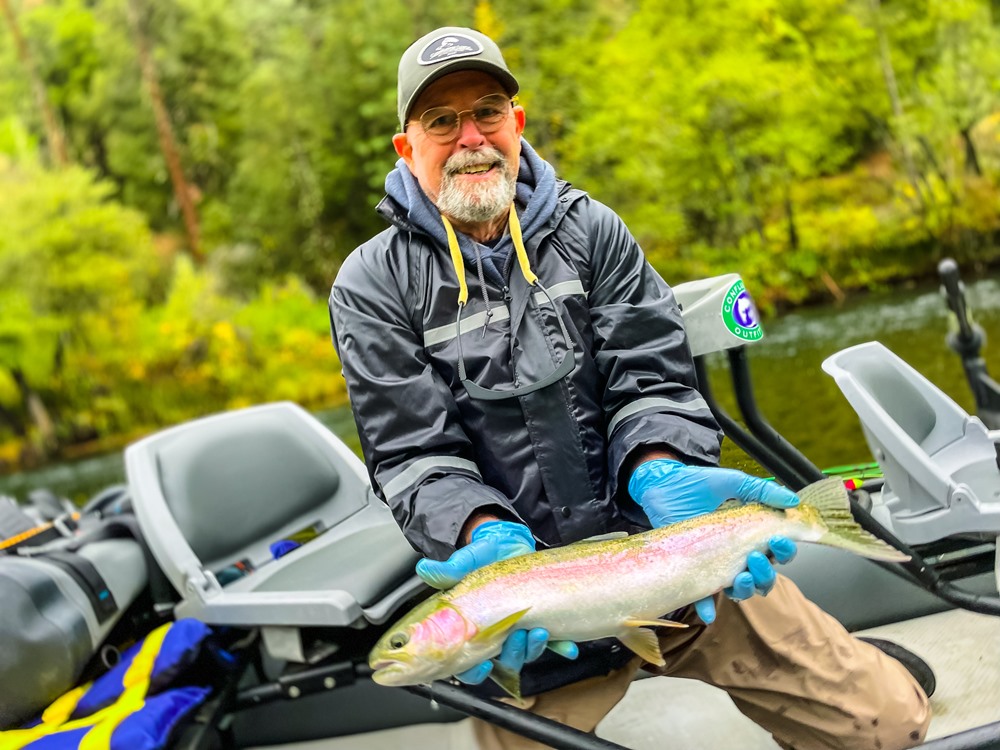 A nice hatchery fish for Mike