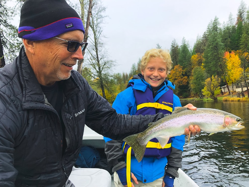 Peter w/ a nice steelhead!