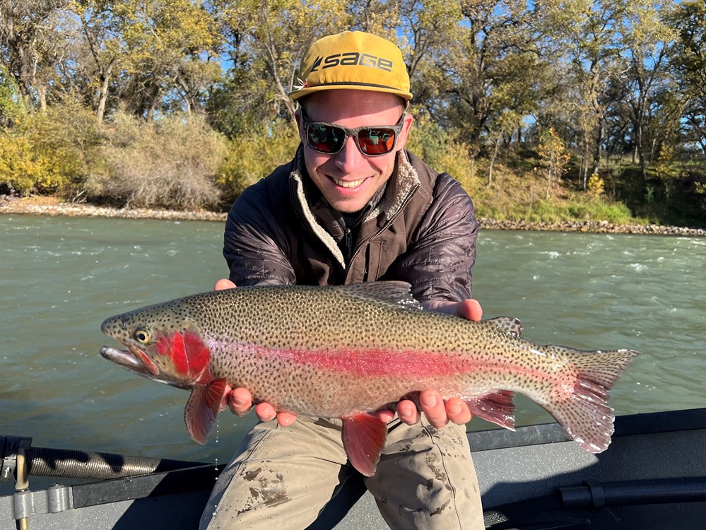 Mat with a truly special fish