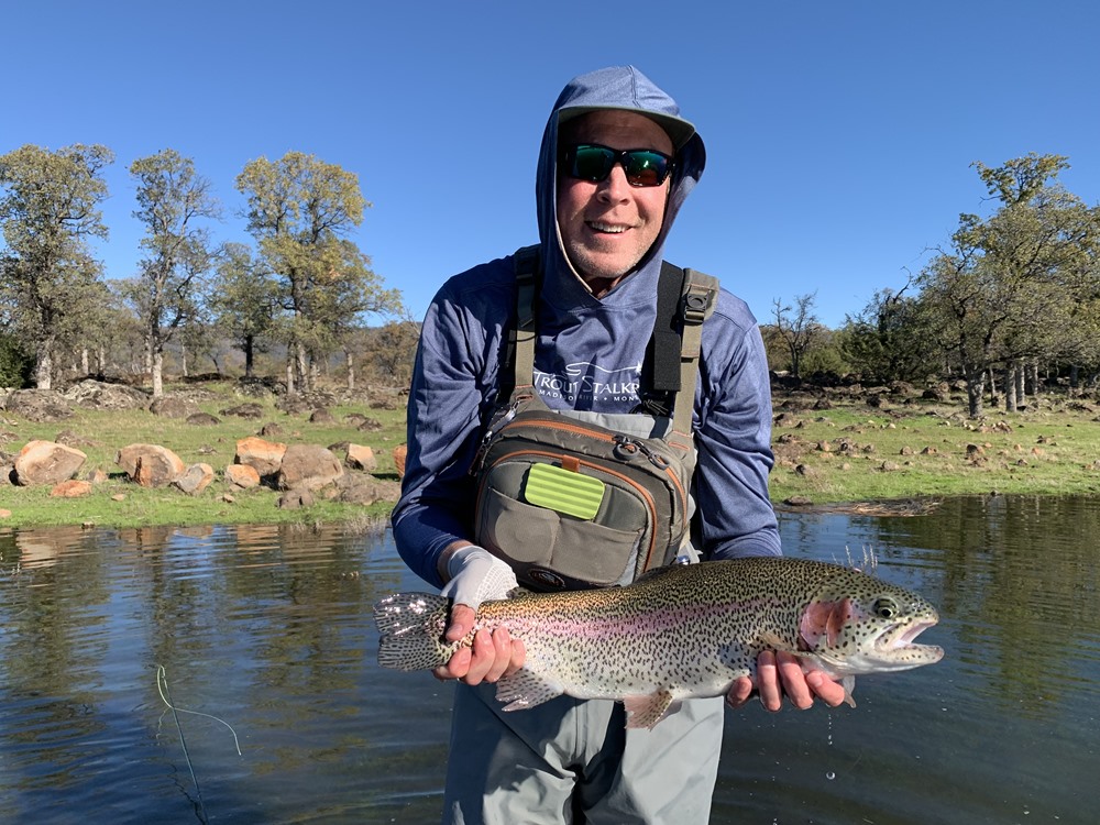 Tim learned how to land big fish today