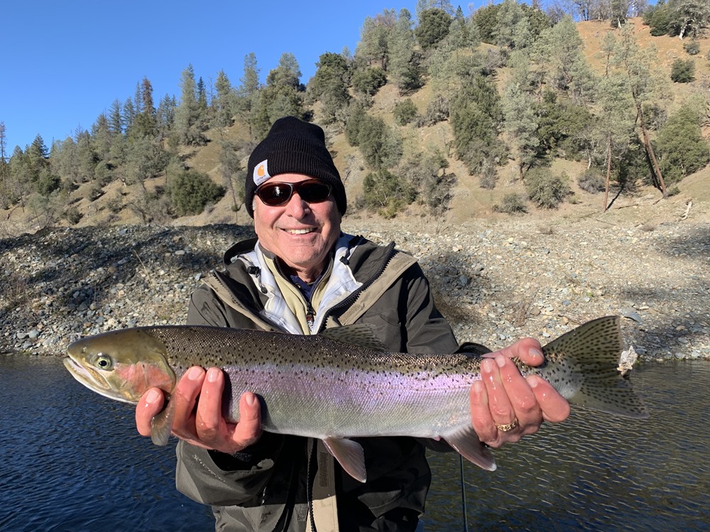 Steve with our best fish of the day