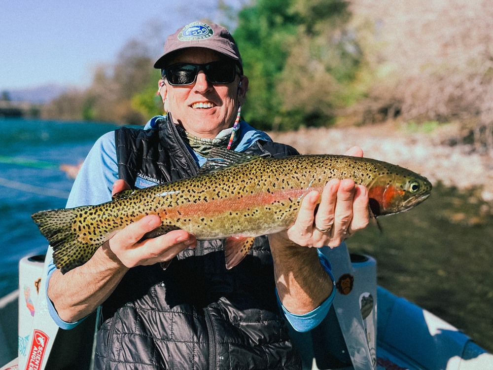 First fish of the day was a beauty…