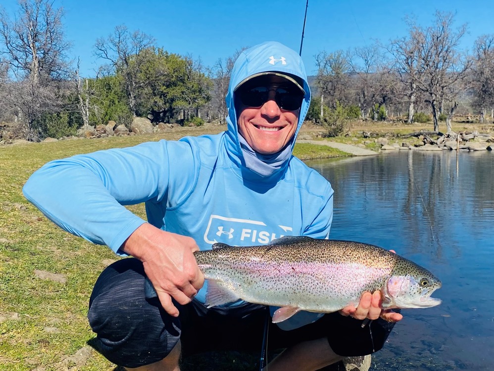 Kyle with a nice fish