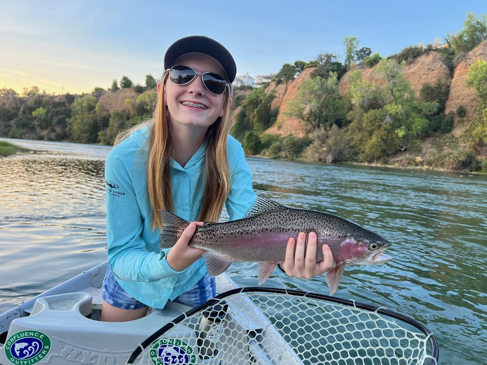 Mackenzie Harris with a great fish