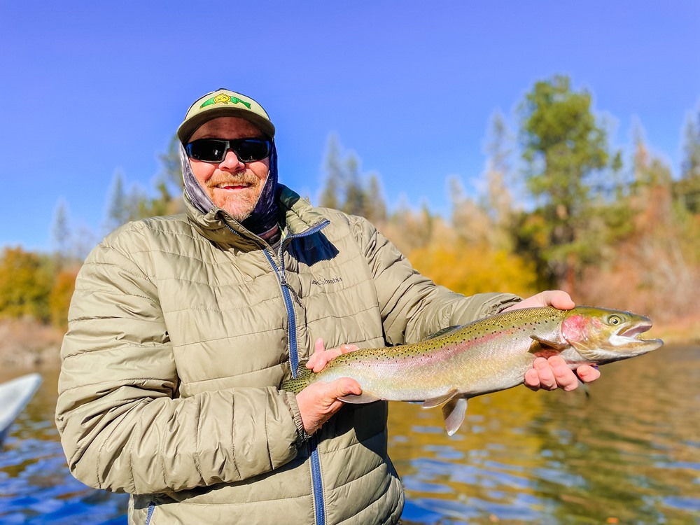 A nice hatchery steelhead!