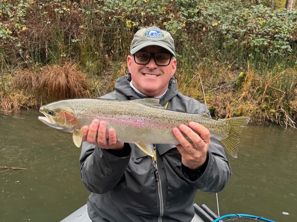 Mike Wright with a nice fish