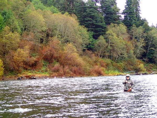 Klamath River Fishing Image