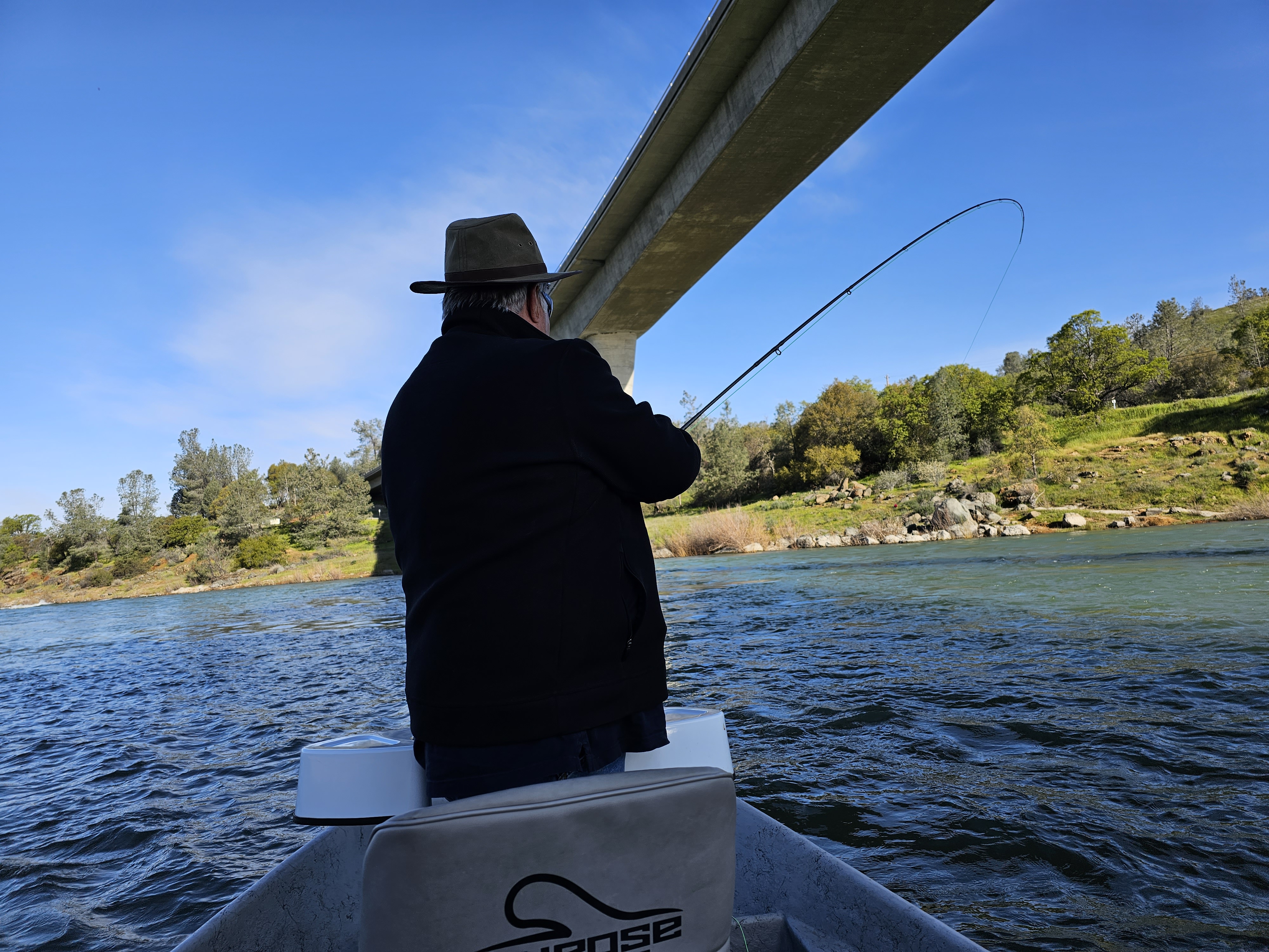 Yuba River Fishing Image